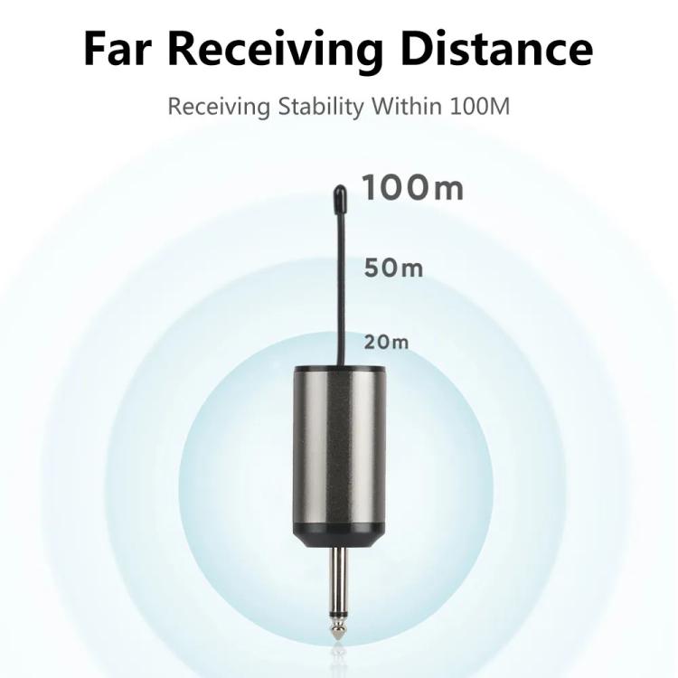 XTUGA  A1 UHF Wireless Headset Lavalier Microphone System with Bodypack Transmitter, A1