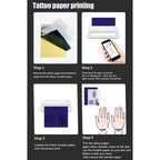 A401 Portable A4 Thermal Printer Educational Tattoo Printer, A401