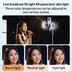 FUNSNAP CL07 Smart Screen-casting Selfie Stick Anti-shake Tripod, CL07