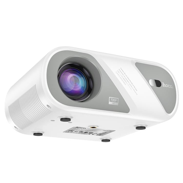 hoco DT1 1280x720P 140ANSI WiFi Bluetooth Wireless Projector Same Screen Version, EU Plug, US Plug