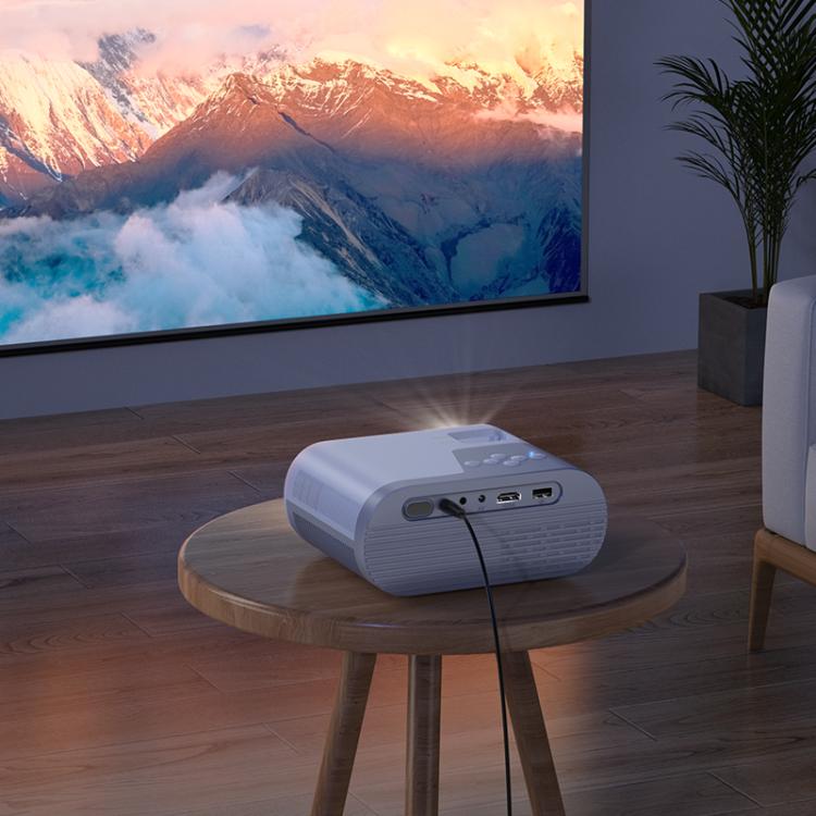 hoco DT2 1280x720P 140ANSI Smart WiFi Bluetooth Projector Android Version, EU Plug