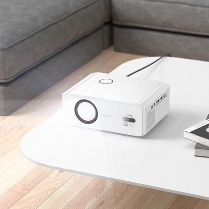 hoco DT3 1920x1080P 370ANSI Smart Electric Focus Projector Android Version, US Plug