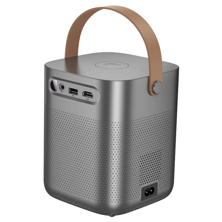 hoco DT4 1280x720P 190ANSI Smart Full Autofocus Projector Android Version, EU Plug, UK Plug