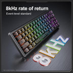 ONIKUMA G67 67-key RGB Wired Magnetic Axis Mechanical Gaming Keyboard, G67