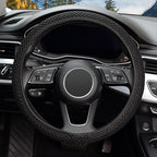 Breathable Mesh Elastic Car Universal Anti-skid Steering Wheel Cover, Diameter: 38cm