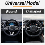 Breathable Mesh Elastic Car Universal Anti-skid Steering Wheel Cover, Diameter: 38cm