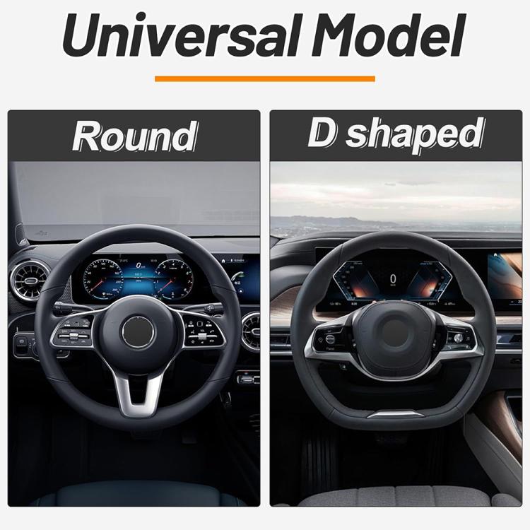 Breathable Mesh Elastic Car Universal Anti-skid Steering Wheel Cover, Diameter: 38cm