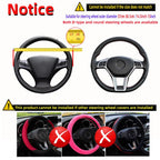 Breathable Mesh Elastic Car Universal Anti-skid Steering Wheel Cover, Diameter: 38cm