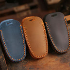 For Hyundai Staria / Sonata 5-button B123 Crazy Horse Cowhide Car Key Protection Cover, For Hyundai Staria 5-button, For Hyundai Staria / Sonata 5-button