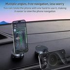 Q11 Vacuum Adsorption Foldable Magnetic Car Holder