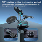 Q11 Vacuum Adsorption Foldable Magnetic Car Holder