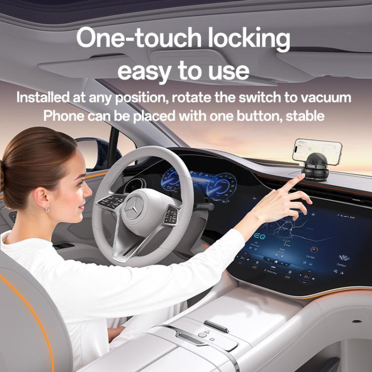 Yesido C272 360 Degree Rotating Car Center Console Phone Holder, C272