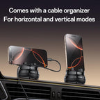 Yesido C272 360 Degree Rotating Car Center Console Phone Holder, C272