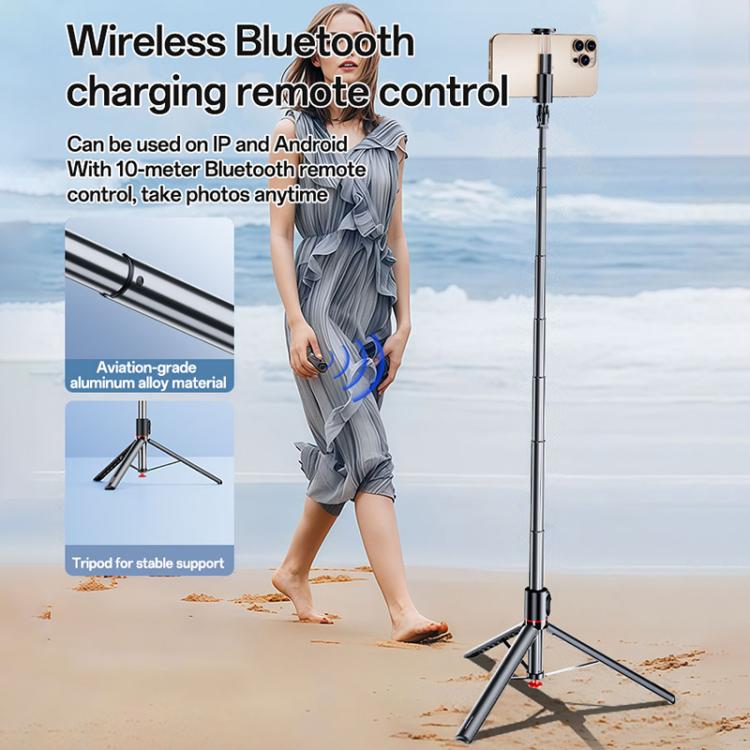 Yesido SF30 Integrated Jumping Stick Bluetooth Remote Control Selfie Stick, SF30