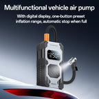 Yesido VC12 7800mAh Multi-function Car Air Pump Car Tires Cordless Tire Inflator, VC12