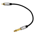 6.35mm Mono Plug Male to RCA Male Audio Adapter Cable for Ampfler, Speaker, Guitar, 0.3m, 1.8m, 3m
