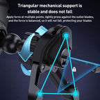 A001 15W Wireless Charging Electric Vacuum Adsorption Car Phone Holder
