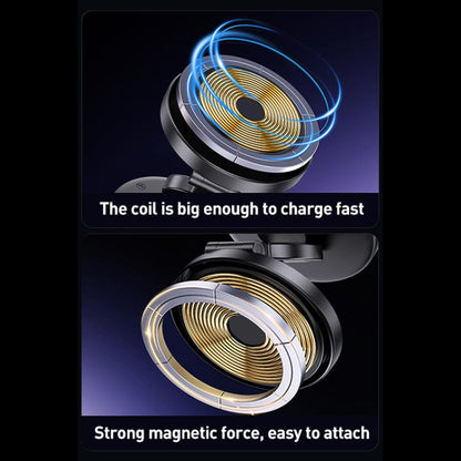 D1 15W Electric Vacuum Adsorption Car Wireless Charging Phone Holder