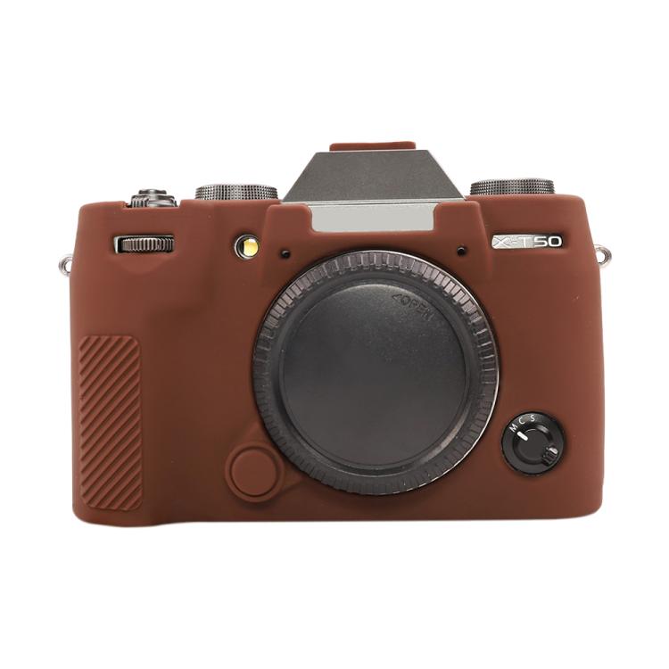 Glossy Soft Silicone Protective Case, For FUJIFILM X-T50