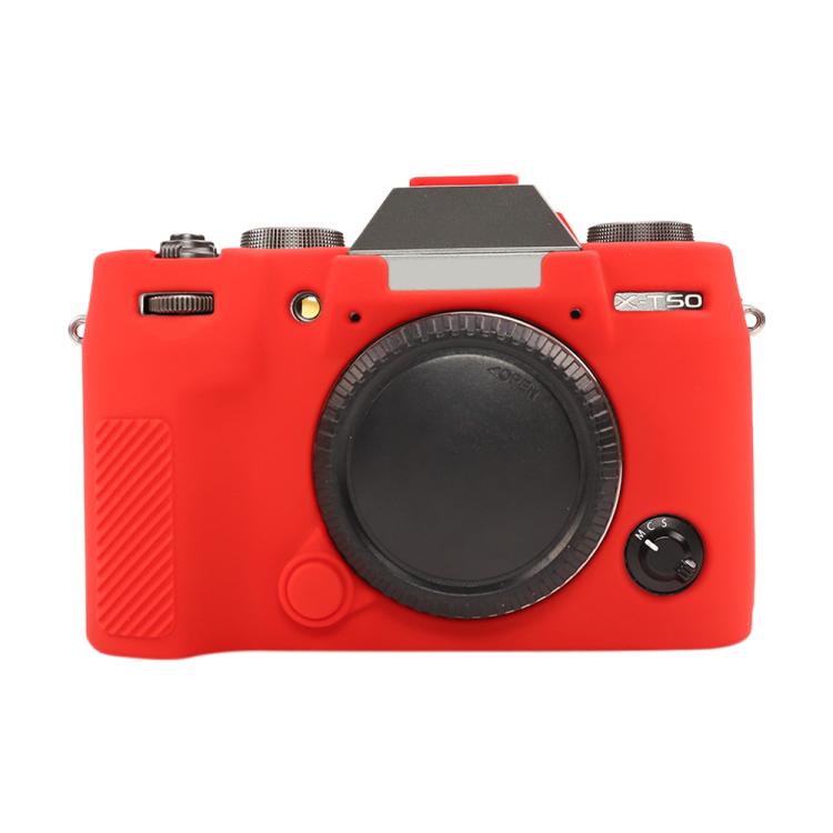 Glossy Soft Silicone Protective Case, For FUJIFILM X-T50