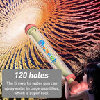 Summer Beach Portable Fireworks Splashing Spray Pull-out Water Gun