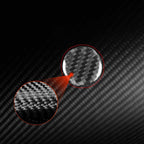 For Tesla Model 3 2023- Carbon Fiber Car Emergency Light Button Decorative Sticker, For Tesla Model 3 2023- Car Emergency Light Button