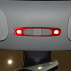 For Tesla Model 3 2017-2022 / Y 2020-2024 Carbon Fiber Car Front Reading Light Panel Decorative Sticker, For Tesla Model 3 2017-2022 / Y 2020-2024 Car Front Reading Light Panel