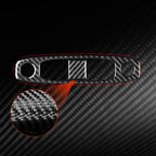 For Tesla Model 3 2019-2022 / Y 2019-2024 2pcs/Set Carbon Fiber Car Reading Light Panel Decorative Sticker, For Tesla Model 3 2019-2022 / Y 2019-2024 Car Reading Light Panel