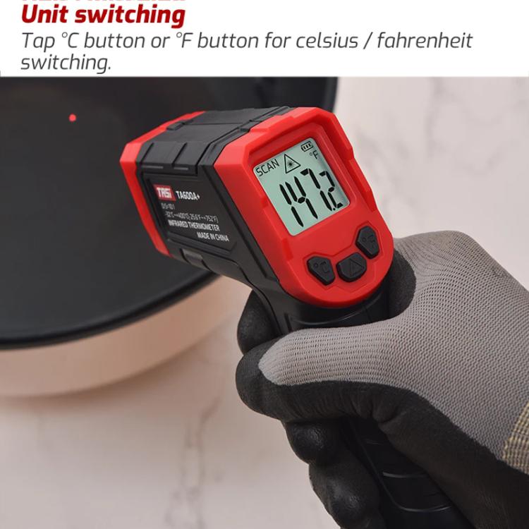 TRSI TA600A+ Infrared Thermometer Measuring Range -32 to 400 Degrees Celsius, TA600A+