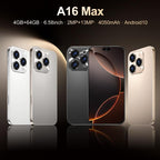 A16 Max / PDA89, 4GB+64GB, 6.58 inch Android 10 MTK6739 Quad Core, Network: 4G, Dual SIM, EU Plug, US Plug, UK Plug, AU Plug