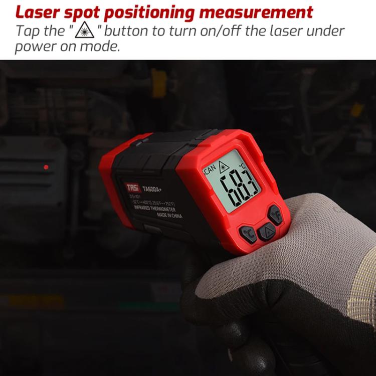 TRSI TA600B+ Infrared Thermometer Measuring Range -32 to 550 Degrees Celsius, TA600B+