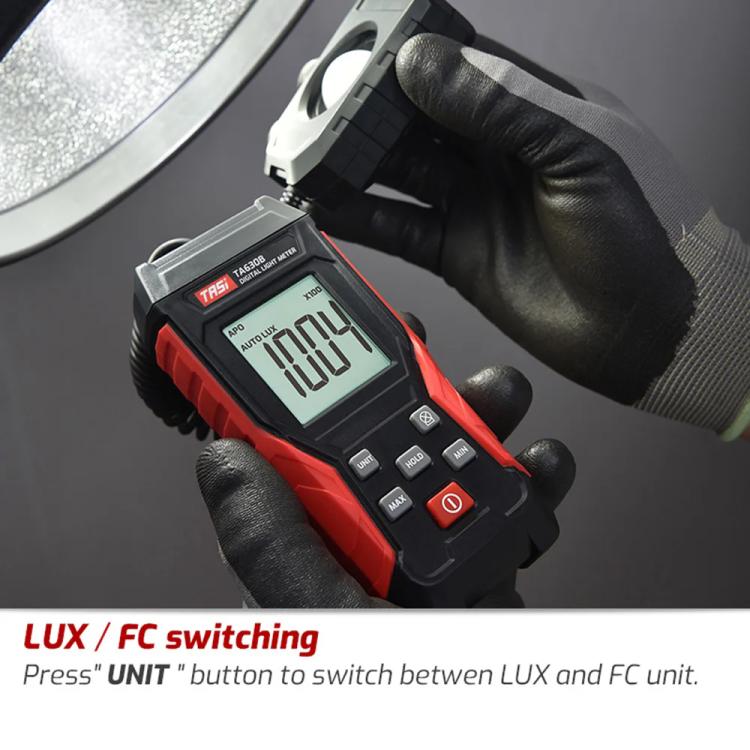 TRSI TA630B Separable Digital Lux Meter Light Brightness Measuring, TA630B