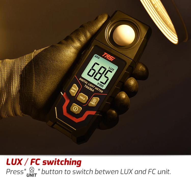 TRSI TA636A Integrated Digital Lux Meter Light Brightness Measuring, TA636A