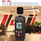 TRSI TA656A Digital Noise Measuring Meter Decibel Detector Device, TA656A