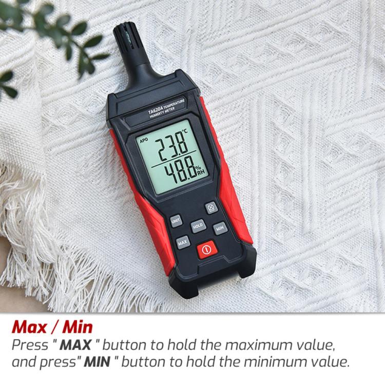 TRSI TA620A Industrial Handheld Thermometer Hygrometer, TA620A