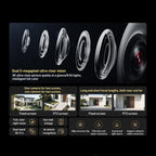Original Xiaomi Outdoor Camera 4 MJSXJ10HL Dual 5MP 3K Ultra HD IP66 Waterproof, MJSXJ10HL
