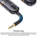 BOYI BY306 AUX Car FM Transmitter Wireless Bluetooth 5.3 Receiver, BY306