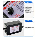 12V / 24V Universal Car Horn Controller 12 Sound Effects Sound Control Speaker, 12 Sound