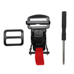 Motorcycle Helmet Buckle Double D-buckle Universal Quick Release Plastic Clip