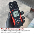 TRSI TA640A Handheld High Precision Wind Speed Instrument Wind Volume Tester, TA640A