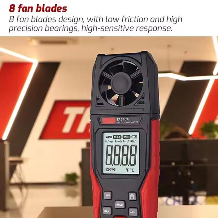 TRSI TA640A Handheld High Precision Wind Speed Instrument Wind Volume Tester, TA640A