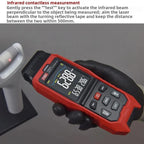 Portable Measuring Speed Meter Digital Display Laser Tachometer, TASI Non-contact, TASI Contact, TASI Contact and Non-contact Dual Use