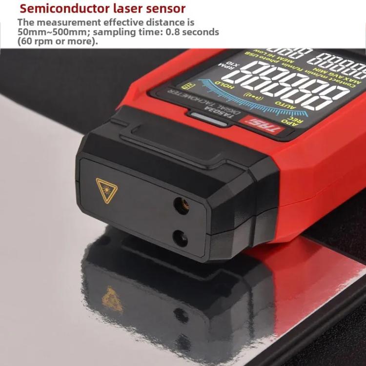 Portable Measuring Speed Meter Digital Display Laser Tachometer, TASI Non-contact, TASI Contact, TASI Contact and Non-contact Dual Use
