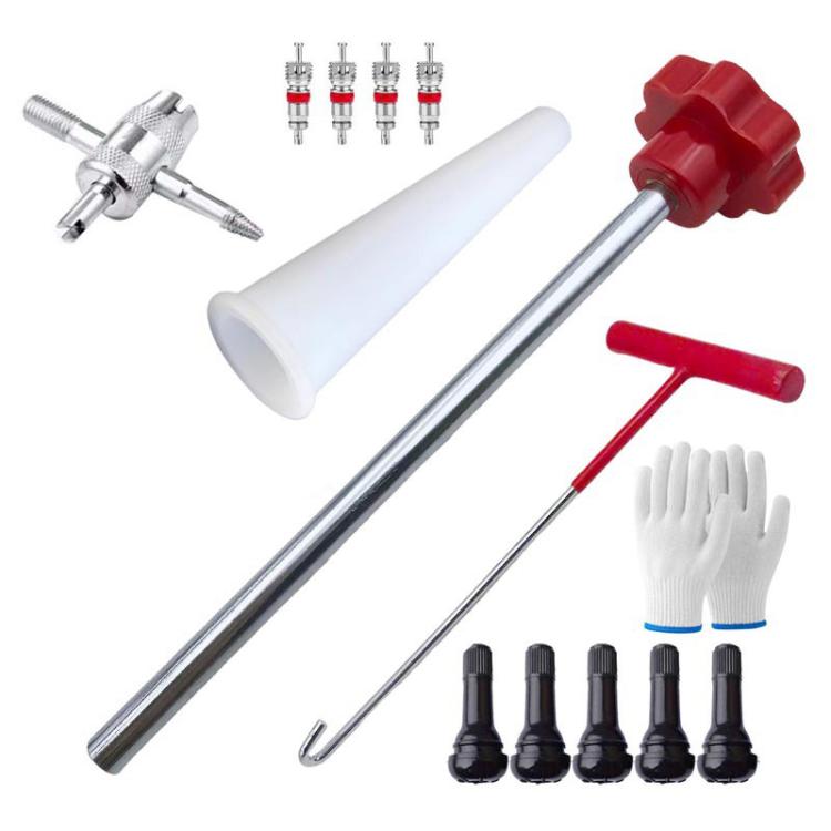 13pcs / Set Car Tire Repair Tool Valve Installation Tool Set, 13pcs / Set