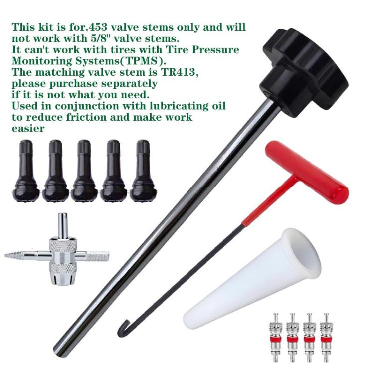 23pcs / Set Car Tire Repair Tool Valve Installation Tool Set, 23pcs / Set