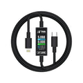 18 Kinds AV-Line Pro 1.2m Intelligent Detection Charging Data Cable, Type-C to  8 Pin, Type-C to Type-C