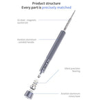 18 Kinds Precision Magnetic Super Hard Screwdriver, A Pentalobe, B Phillips, C External Cross, D Tri-Wing, E Allen
