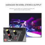 TEYUN Q48 8-Channels Microphone Audio Mixer, Q48