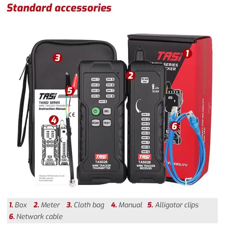 TASI TA502B Multi-function Network Cable Tester, TA502B