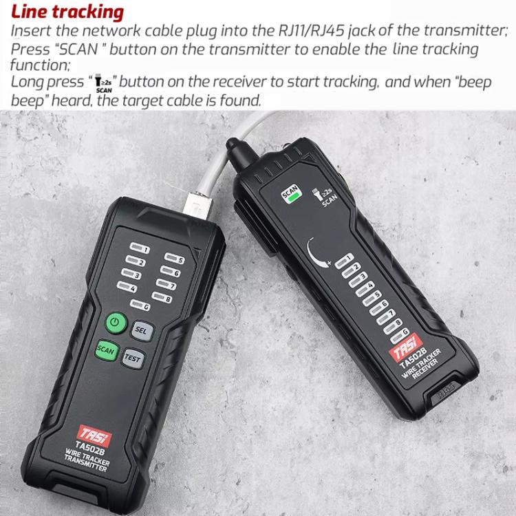 TASI TA502B Multi-function Network Cable Tester, TA502B